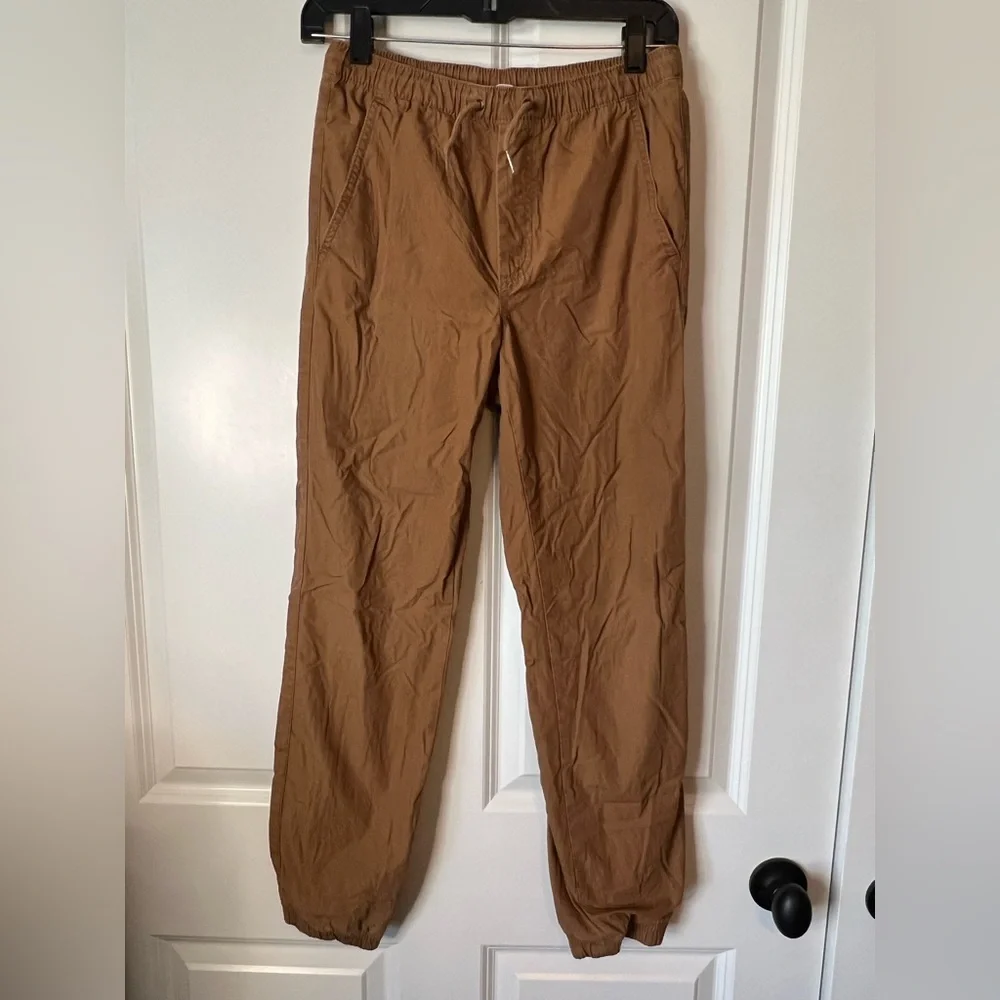 GAP Boys Tan Chino Joggers